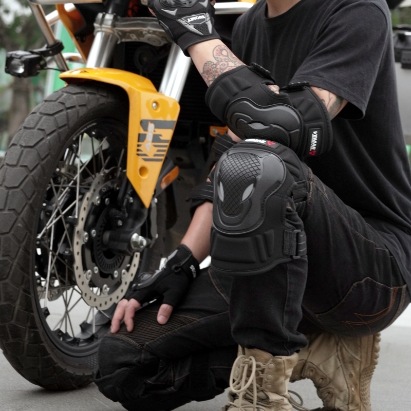 Motorcycle Gear For Woman - 4 Parça Motosiklet Diz Dirsek Koruyucu