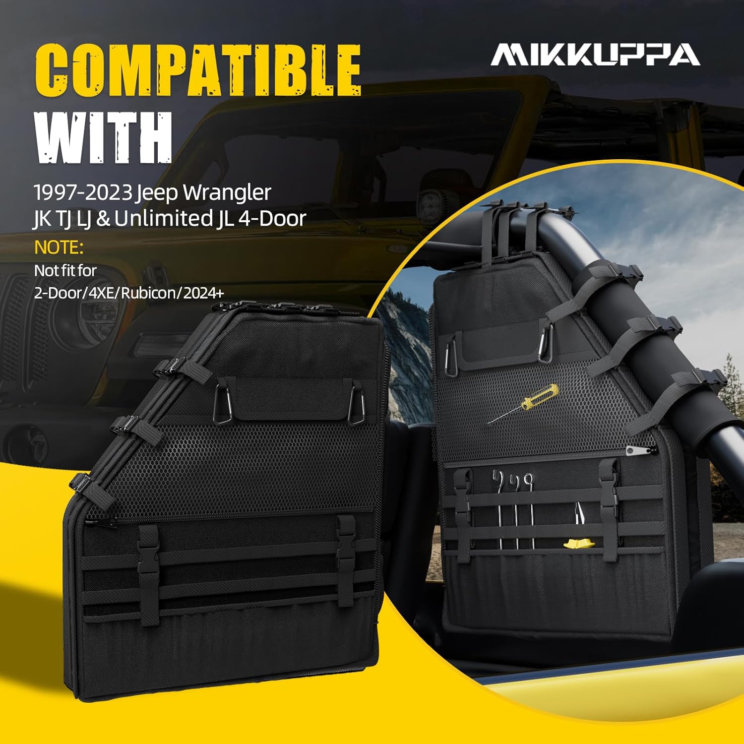 MIKKUPPA Roll Bar Saklama Çant - Tail Bag Rack incelemesi ve fiyatı