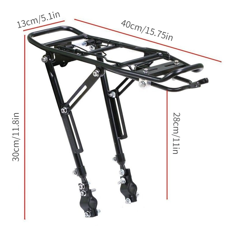 1PC Alaşım Arka Bisiklet Rafı  - Tail Bag Rack incelemesi ve fiyatı