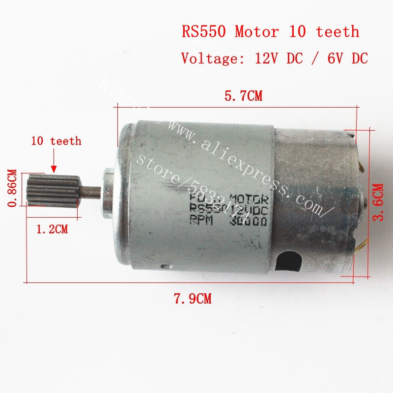 RS570/390/550/380 çocuk elektr - Quality Motorcycle Gear incelemesi ve fiyatı